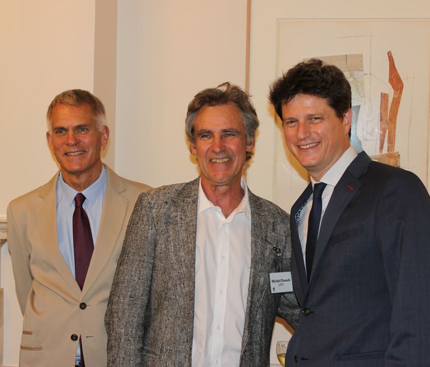 (Paul Steinmetz, Michel Frank (LACC), Luc Decker)